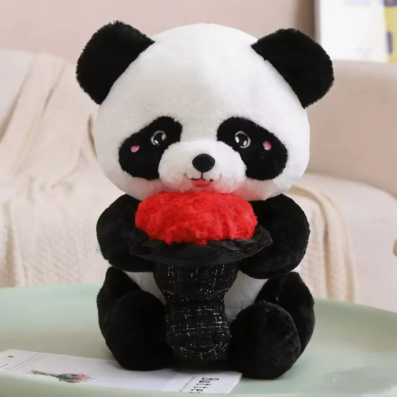 Panda Love Bouquet Plushie (40 cm)