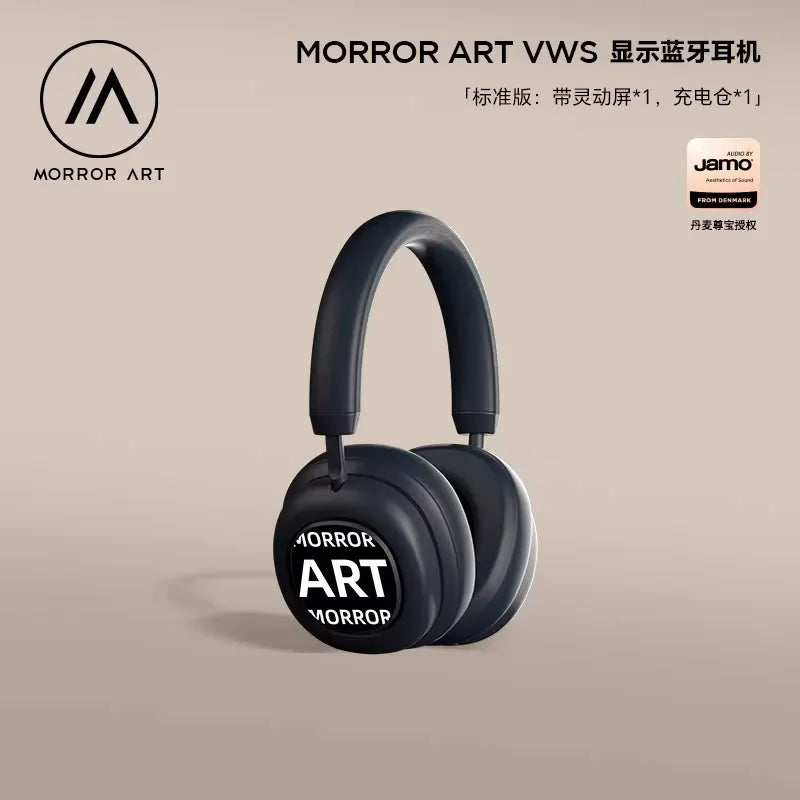 MORROR ART VWS Display Bluetooth Headphones