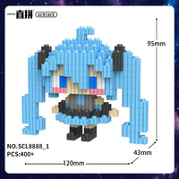 Hatsune Miku Digital Diva SCL8888 3D Chibi Blocks