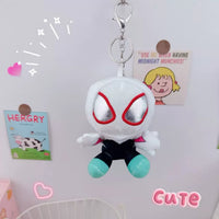 Spider Verse Hero Hugs Plush Keychain