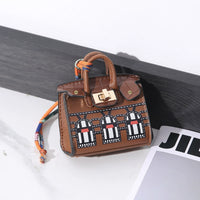 Luxe House Leather Bag Keychains