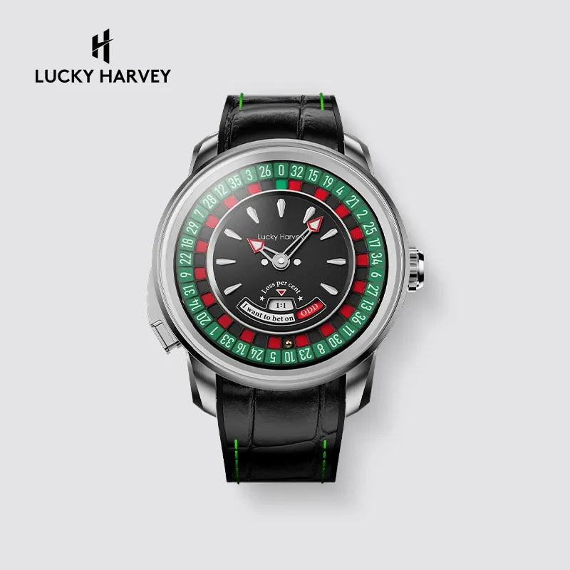 Lucky Harvey Real Time Player European Roulette Watch