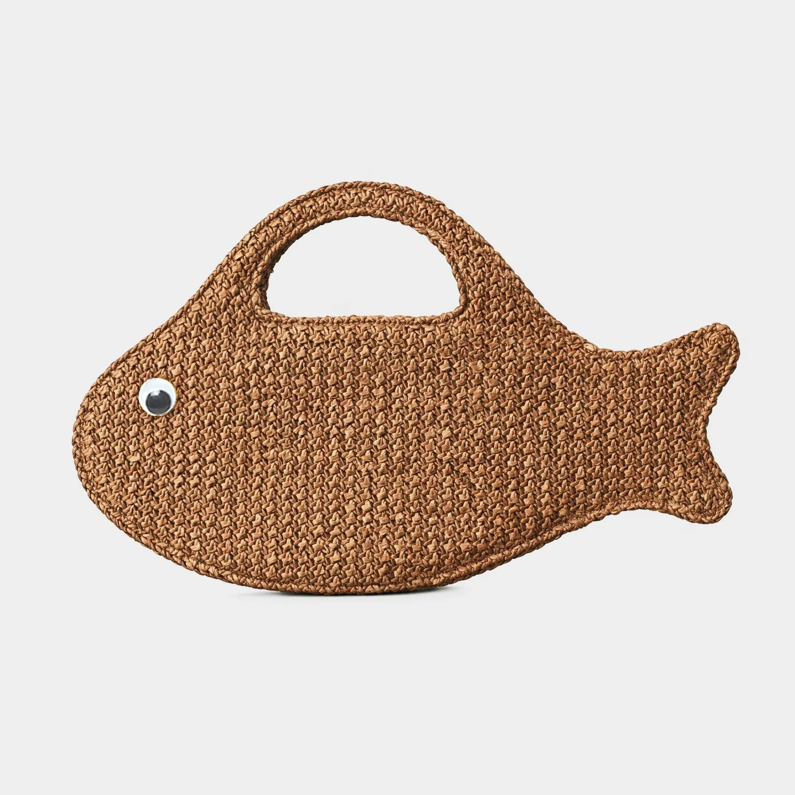 Marina-Chic Polka Fish Summer Handle Bag