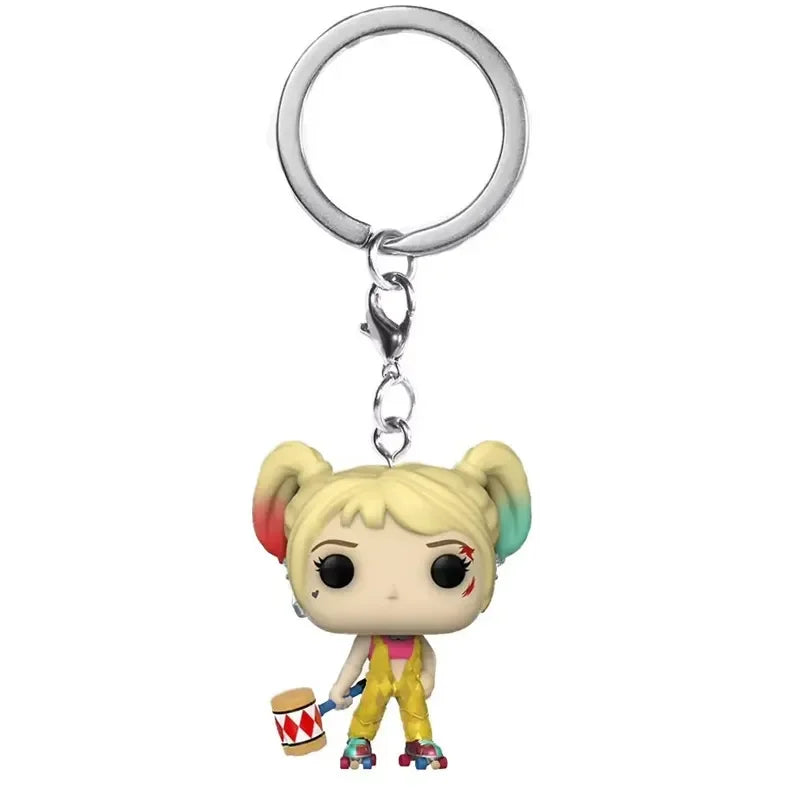 Funko POP Joker & Harley Keychain Collection