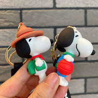 Snoopy Peanut Pals 3D Keychain