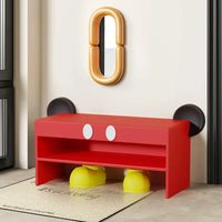 Vintage Mickey Shoe Storage Box & Bench