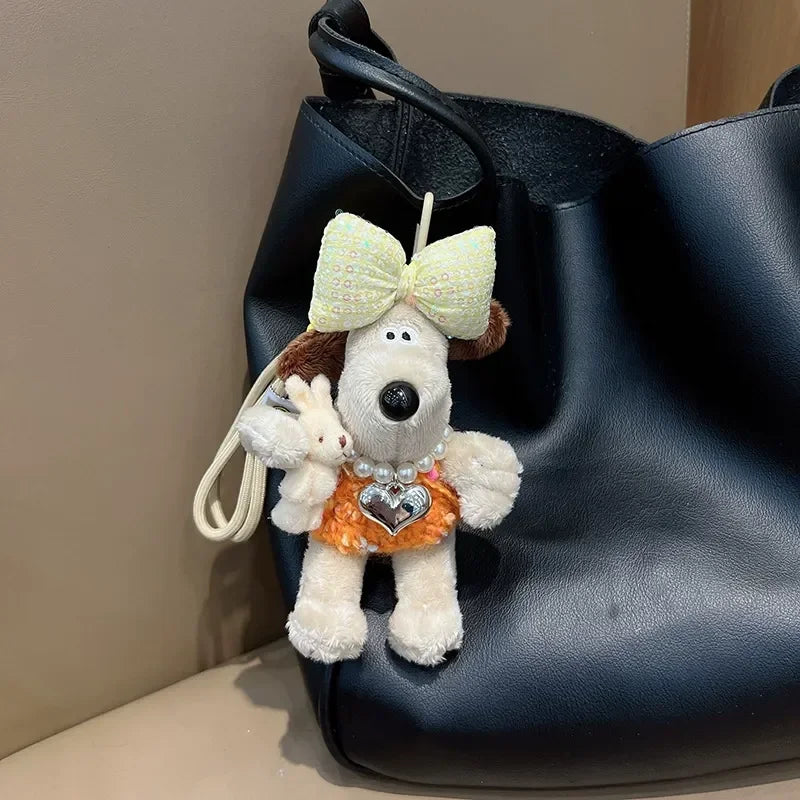 Gromit Groomed Bunny Plush Keychain
