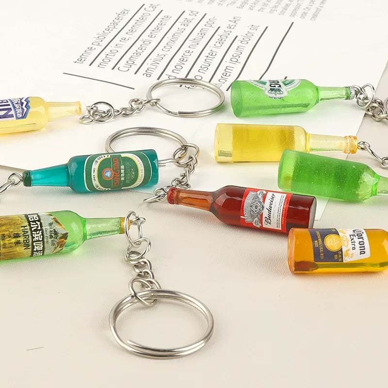 Brew Buddy Beer Bottle Keychain