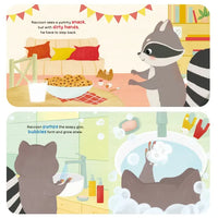 Raccoon’s Hand Wash Interactive Lift-the-Flap Board Book