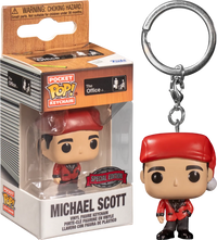 Funko Pop Michael Scott Keychain