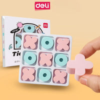 Deli VP161 Tic Tac Toe Erasers (Set of 9)
