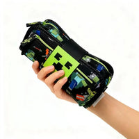 SMGL Minecraft Creeper Multifunctional School Pencil Case