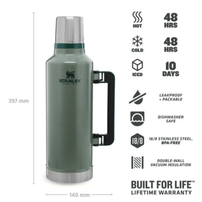 Stanley Classic Legendary Steel Thermos (1900 ml)
