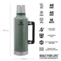 Stanley Classic Legendary Steel Thermos (1900 ml)