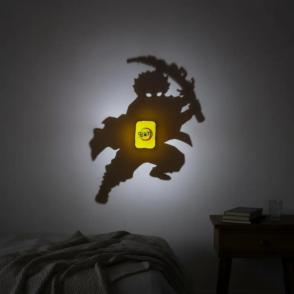 Demon Slayer Tanjiro Silhouette Lamp