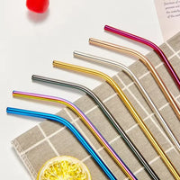 Vibrant Metal Straw Set for Stanley Cup (Pack of 2)
