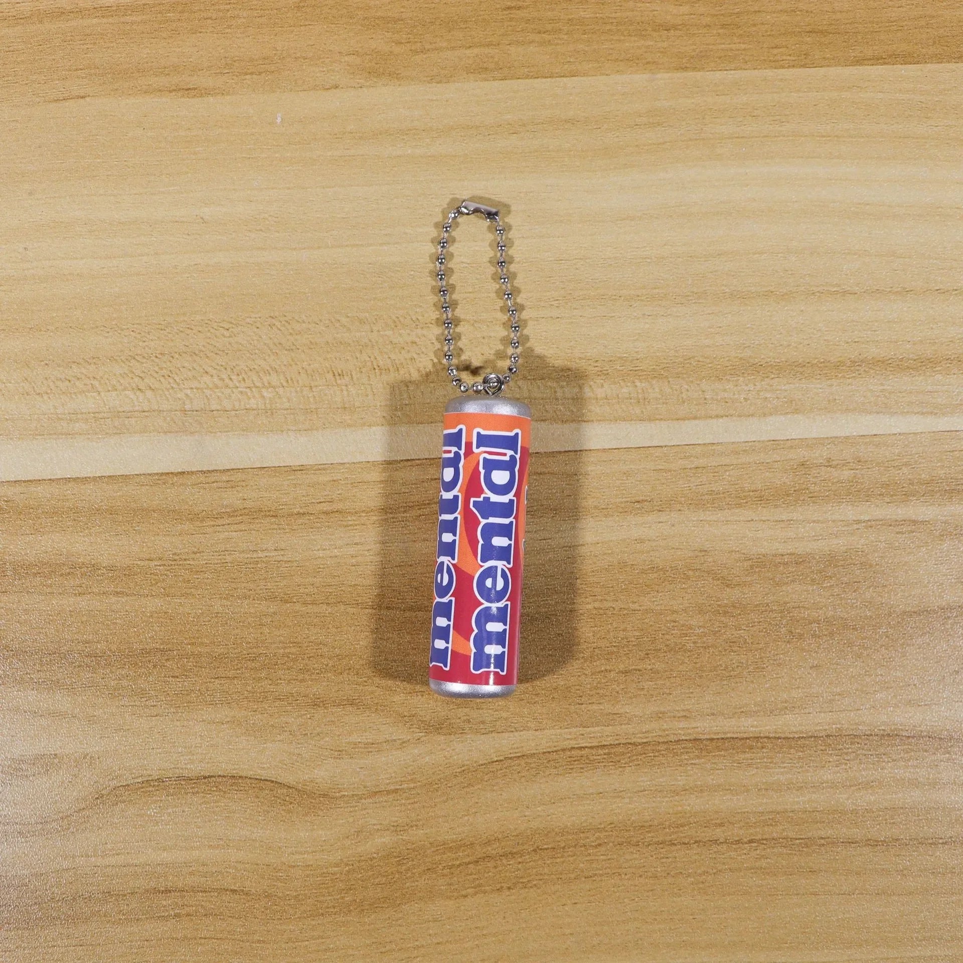 Mental Simulated Mint Packet Keychain