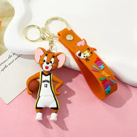 T&J Slam Dunk Rivals Keychain