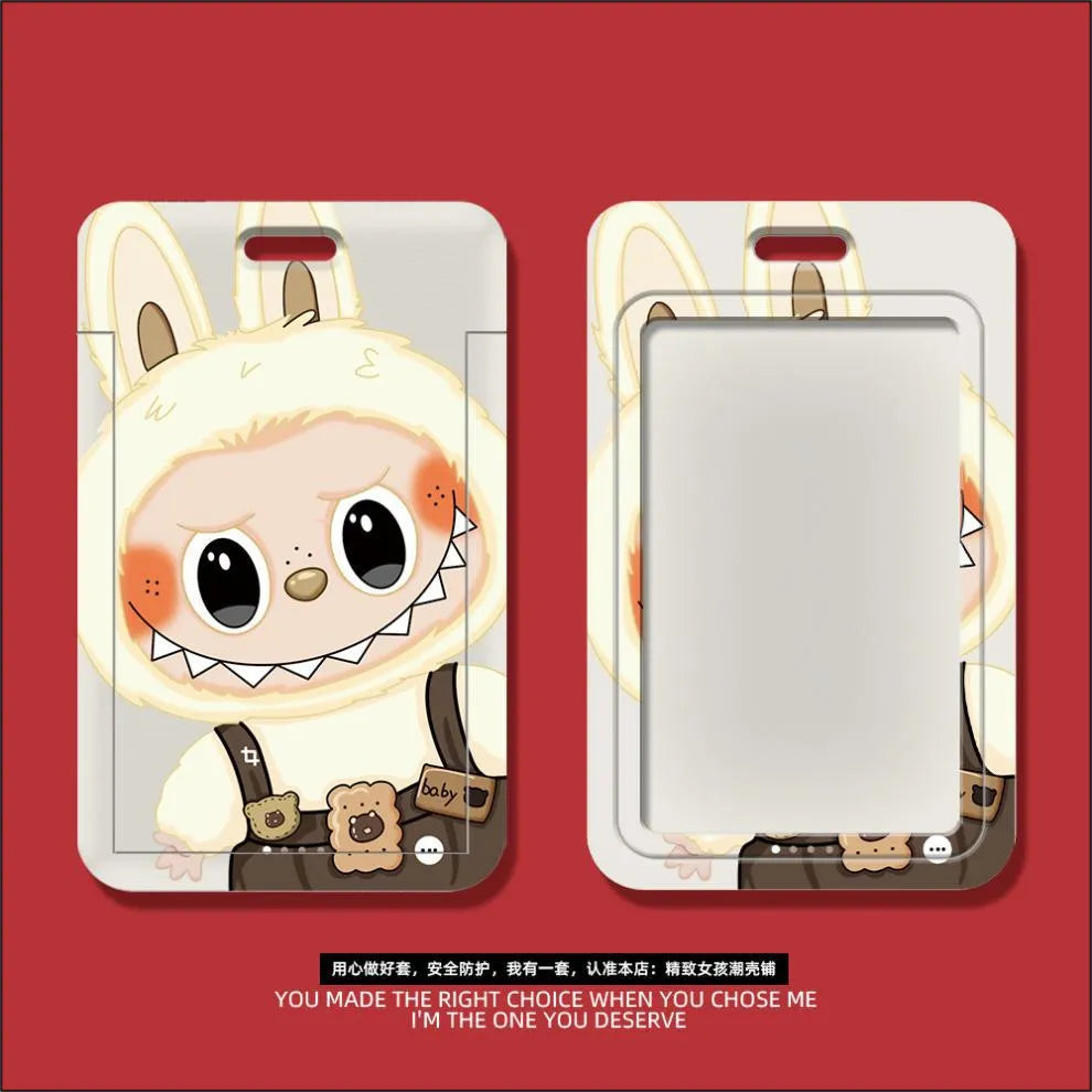 Monster Pass Labubu ID Card Holder