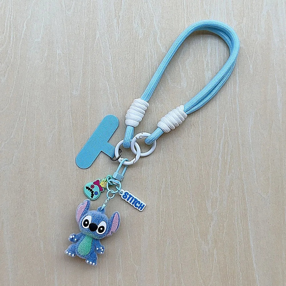 Cosmic Alien Braided Custom Keychain