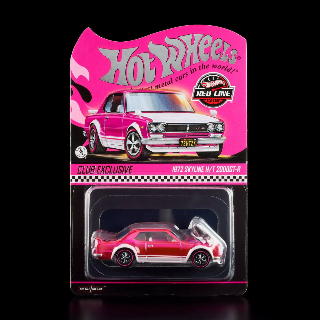 Hot Wheels RLC 1972 Skyline H/T 2000GT-R Pink Edition
