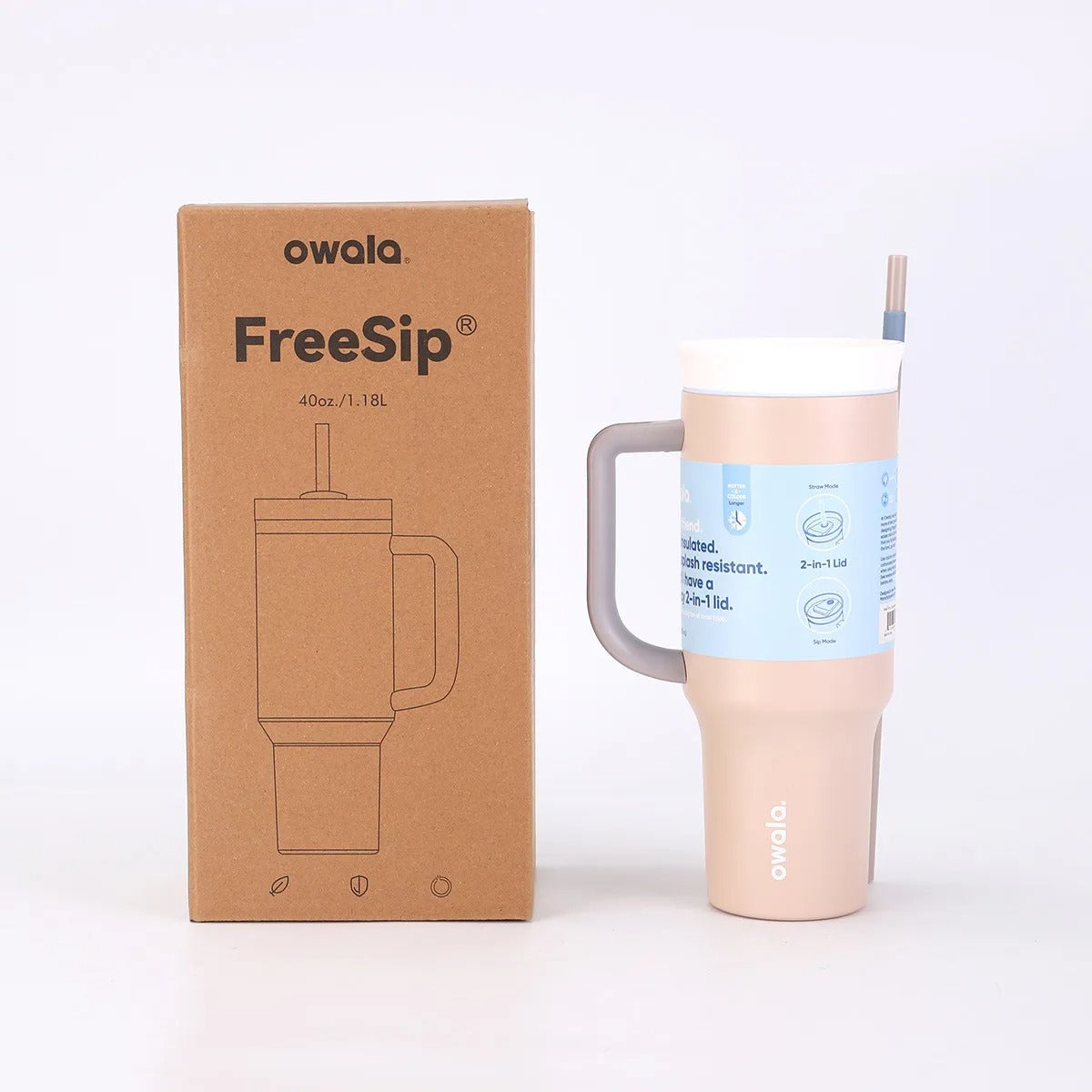 Owala Insulated Travel Tumbler (40 oz)