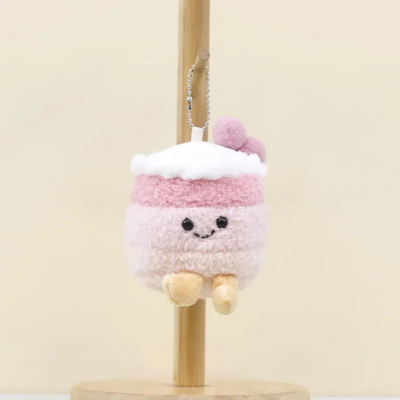 JC Style Cake Plush Keychain