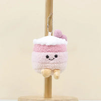 JC Style Cake Plush Keychain