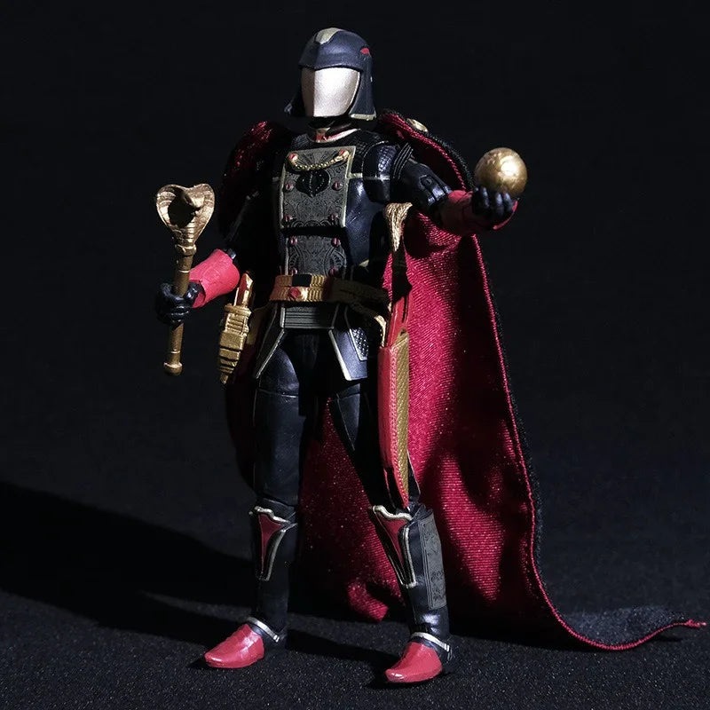 GI-Joe Supreme Cobra Commander Figurines (15 cm)