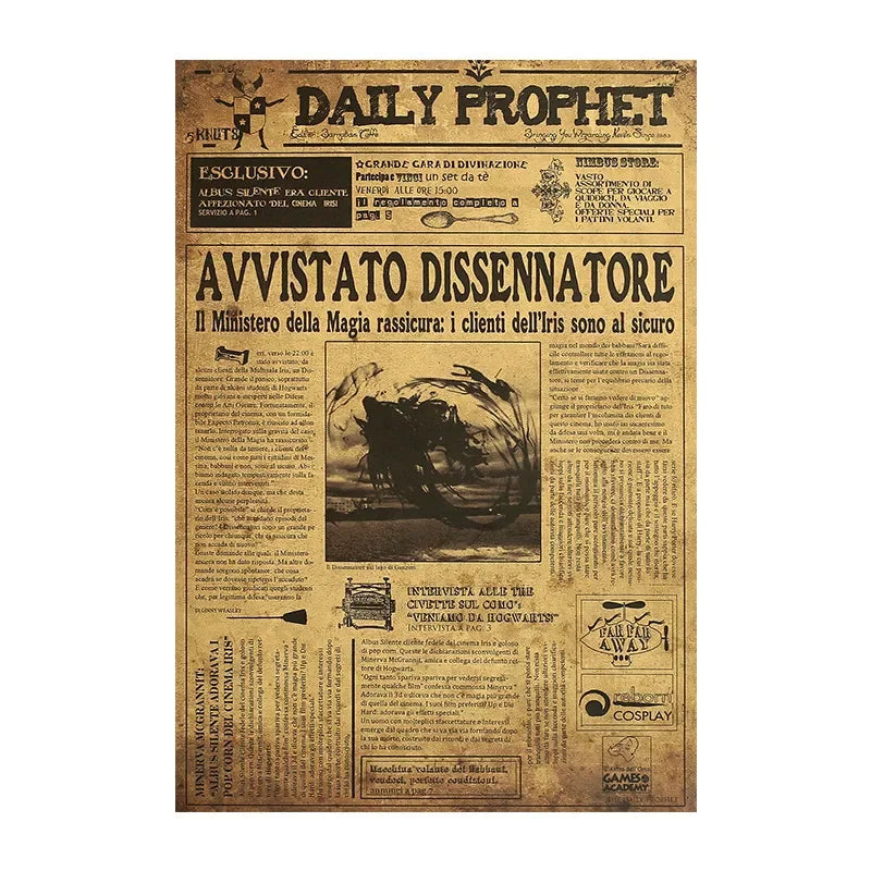 HP Daily Prophet Wall Poster