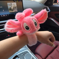 Stitch & Angel Flutter Wings Plush Bracelet (23 cm)