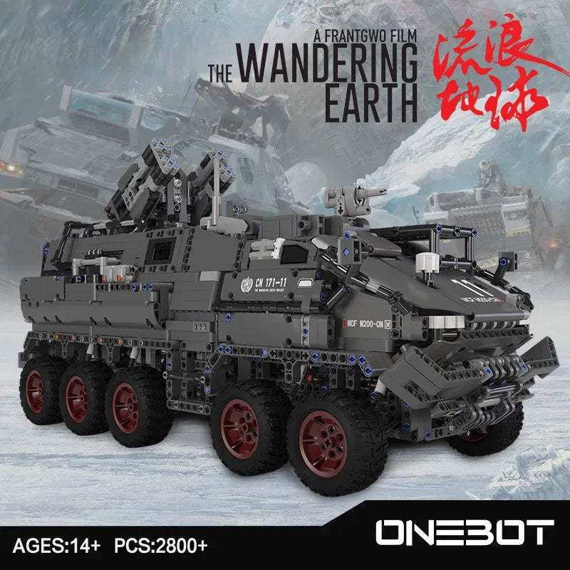 CN171 Onebot The Wandering Earth Troop Carrier Blocks (2800+ pcs)