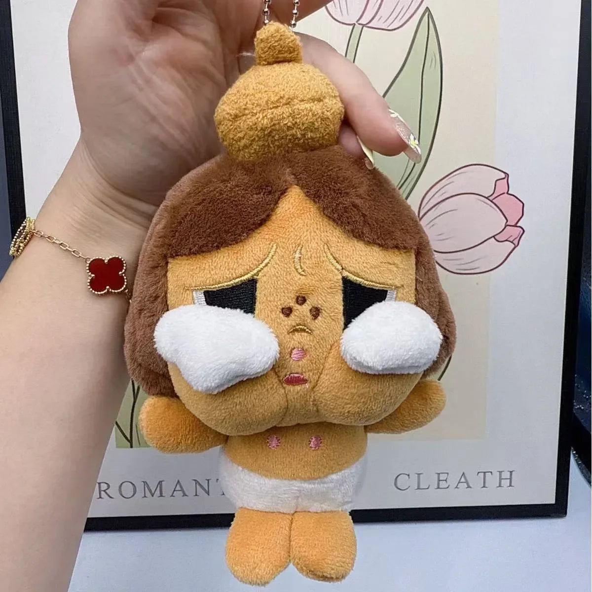 Cry Baby Diaper Pout Plush Keychain