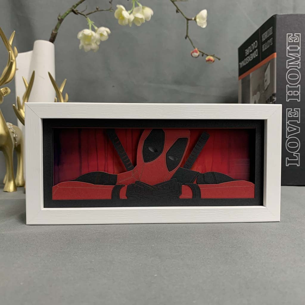 Superhero Wagon LED Light Box