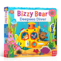 Bizzy Bear Interactive Push-Pull Board Book Collection