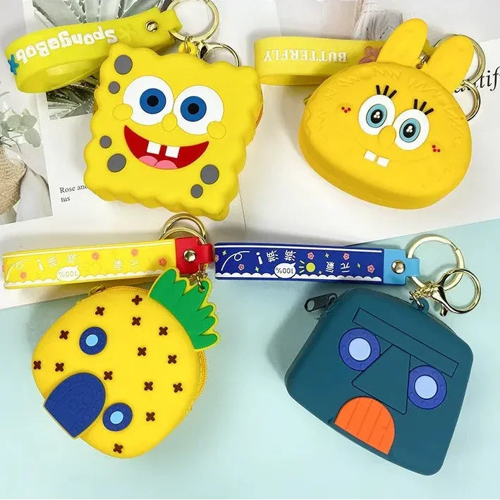 Spongebob Underwater Charm Coin Purse