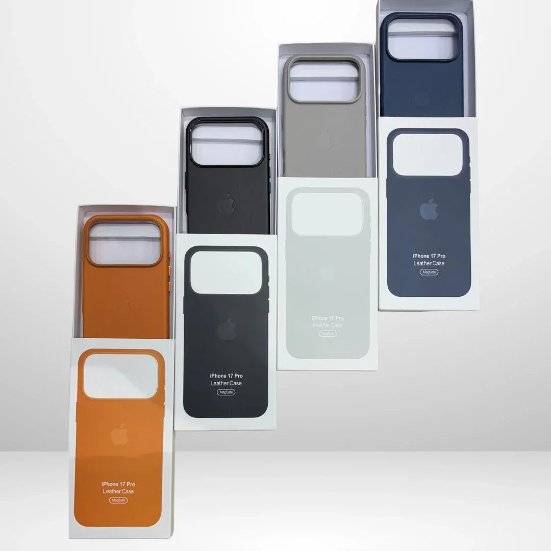 Genuine Leather Case for iPhone 17 Series