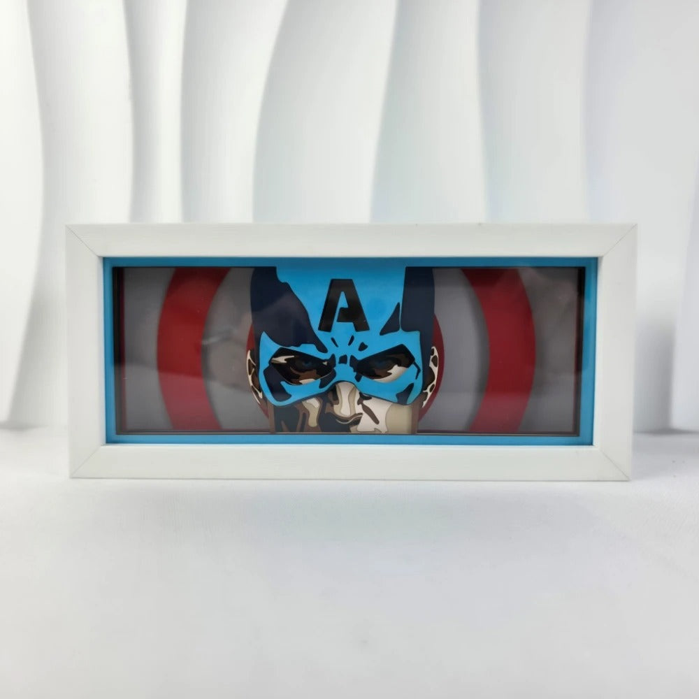 Superhero Wagon LED Light Box
