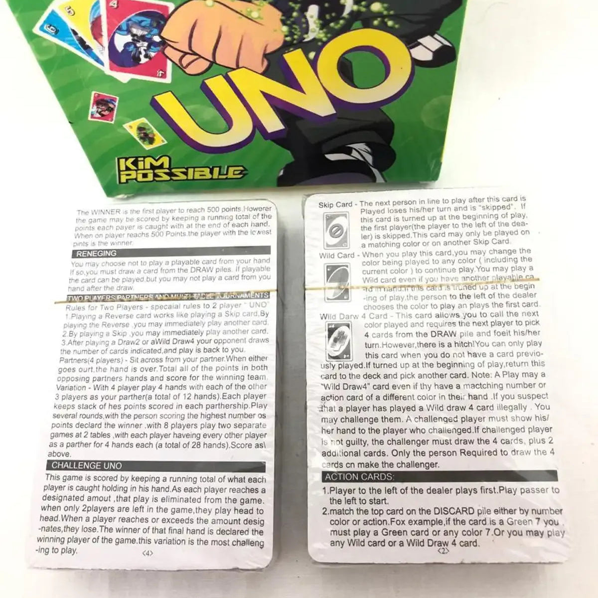 UNO Ben 10 Hero Edition Card Game