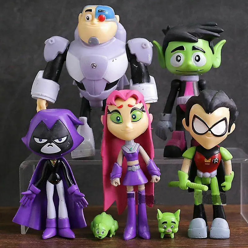 Teen Titans Hero Roster Mini Action Figures