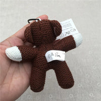 Mr. Bean Knitted Teddy Plush Keychain