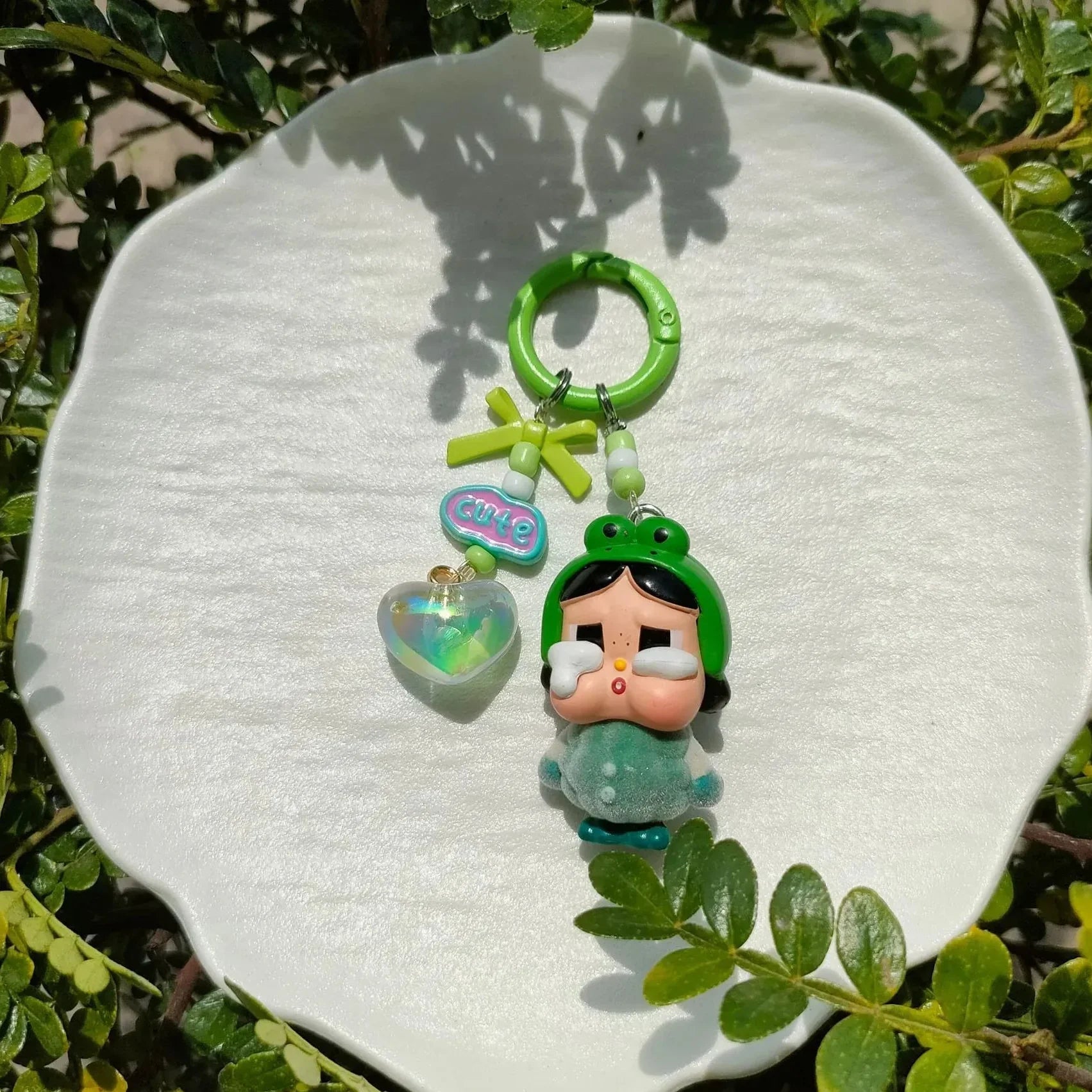 Crybaby Cuties Resin Charm Keychain