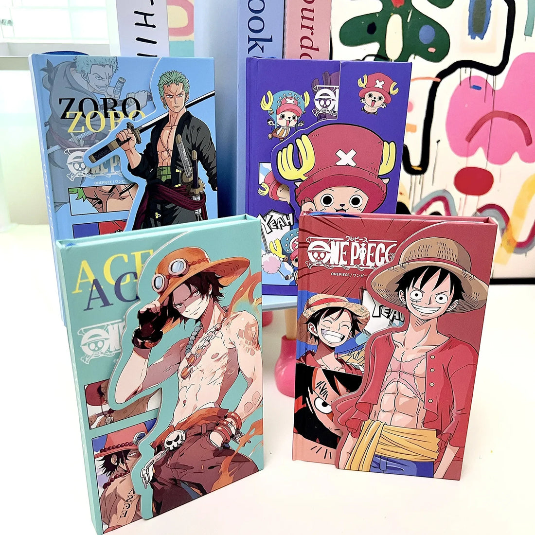 One Piece Triple Fold A6 Notebook