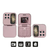 AtomFlip i17 Mini Folding Phone