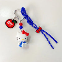 Genuine Hello KT Classic Red-Blue Keychain