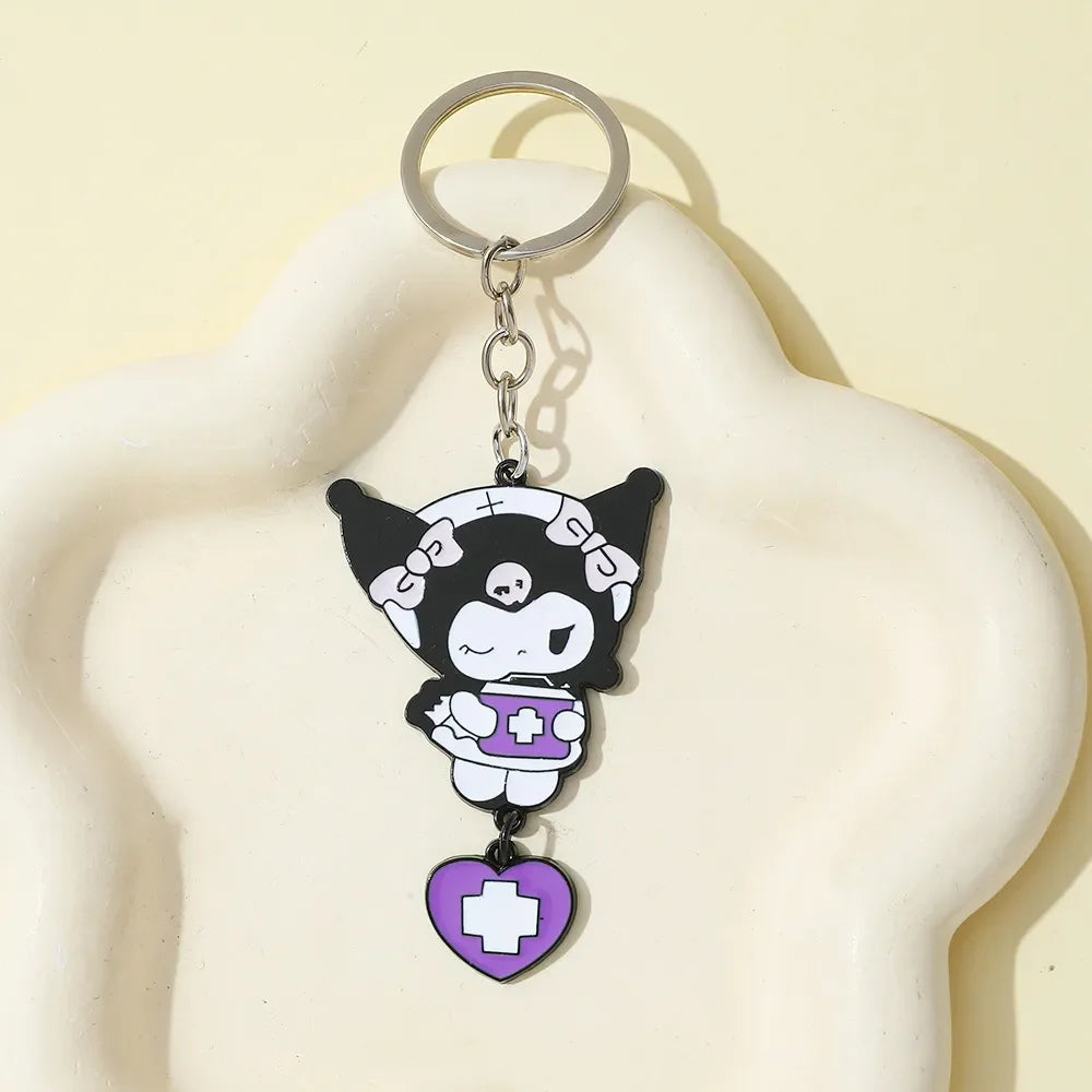 Kuromi Medical Mischief Keychain