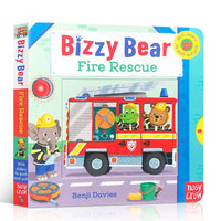Bizzy Bear Interactive Push-Pull Board Book Collection