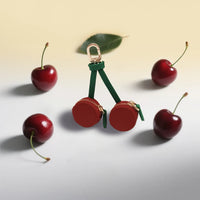 Fruity Charm Leather Bag Coin Purse