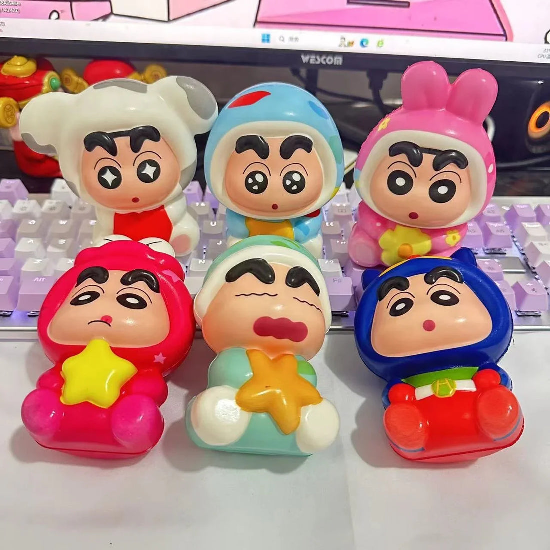Troublemaker Shinchan Squishy Toy