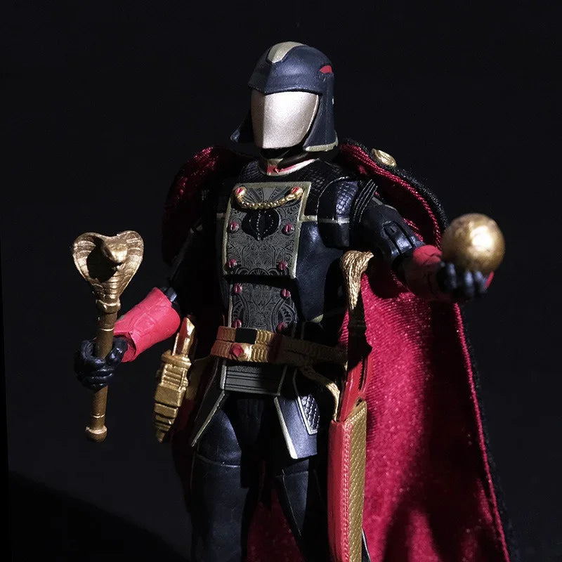 GI-Joe Supreme Cobra Commander Figurines (15 cm)